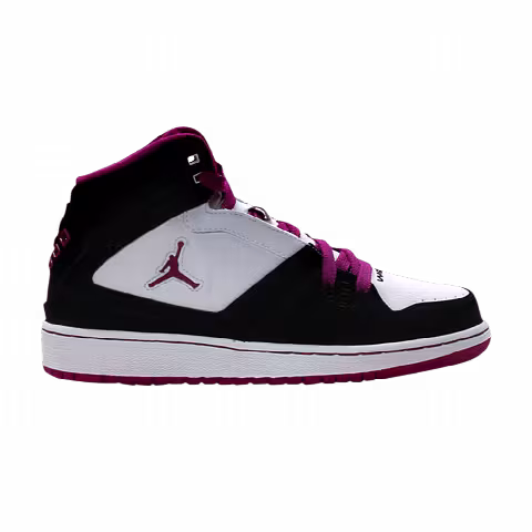 Air Jordan 1 Flight GS 'Black Red Plum'