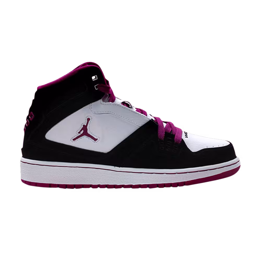 Air Jordan 1 Flight GS Black Red Plum
