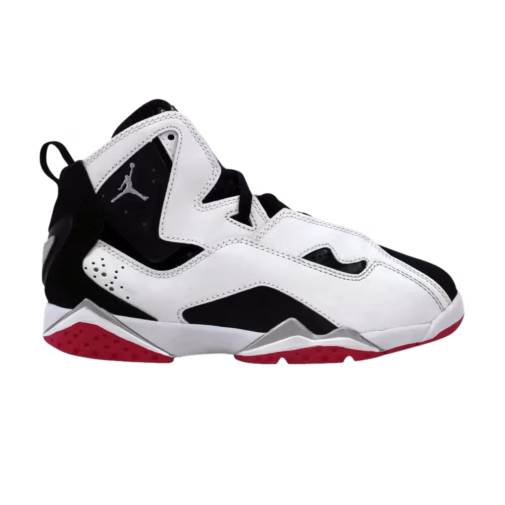Air Jordan True Flight PS White Black Vivid Pink