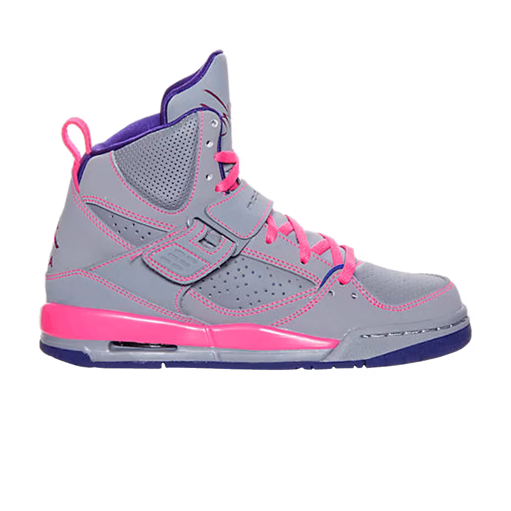 Air Jordan Flight 45 High GS Cement Pink