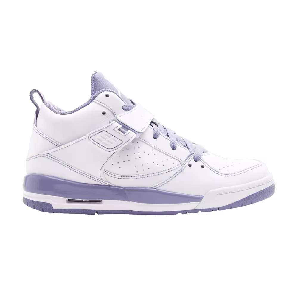 Air Jordan Flight 45 GG White Iron Purple