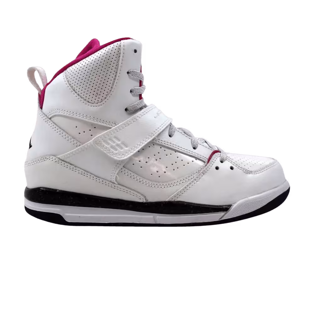Air Jordan Flight 45 High GS White Fusion Pink
