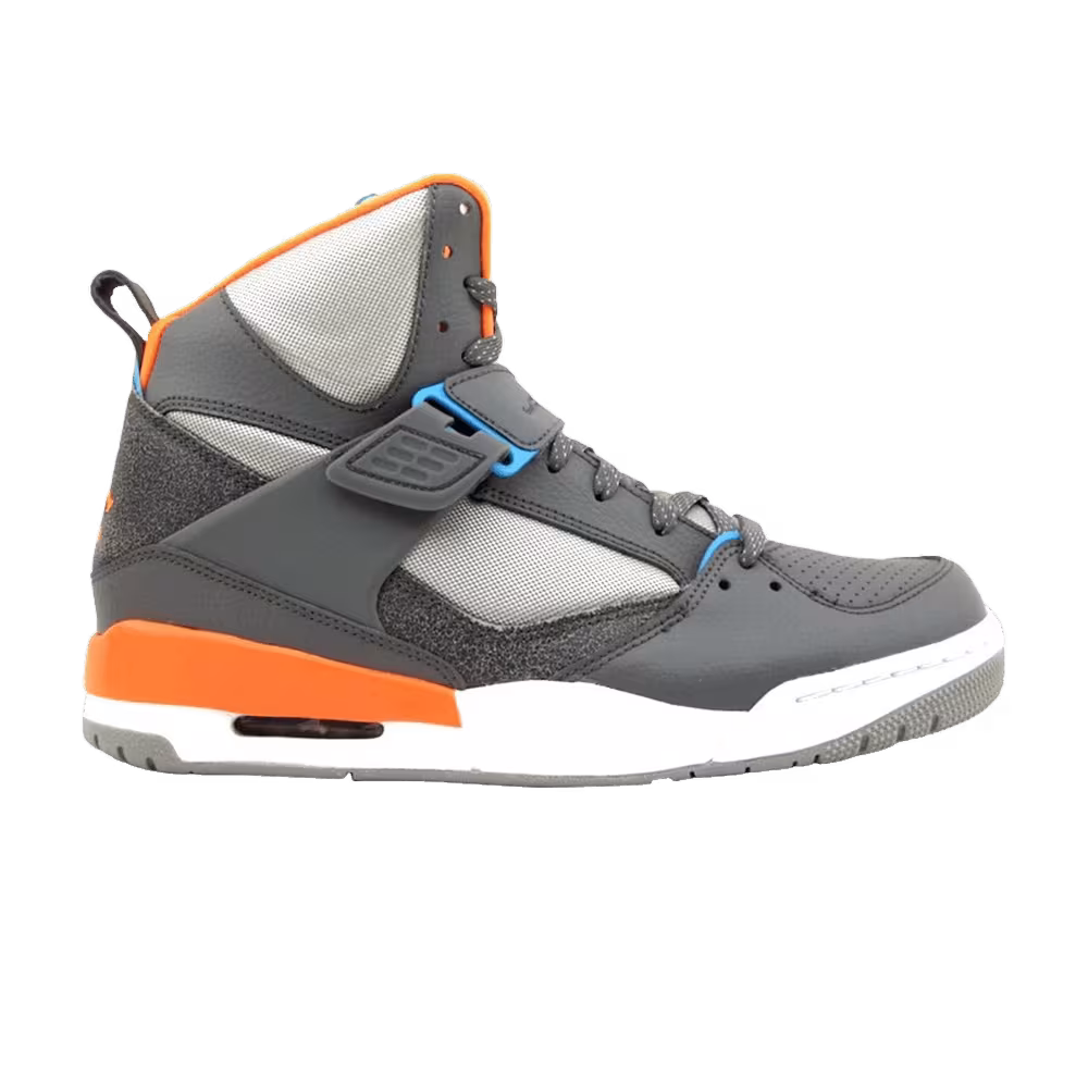 Air Jordan Flight 45 High Cool Grey Orange