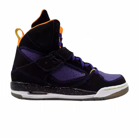 Air Jordan Flight 45 High Premium GS 'Black Court Purple'