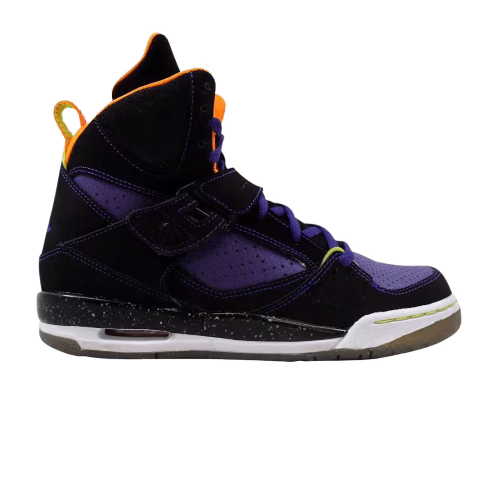 Air Jordan Flight 45 High Premium GS Black Court Purple
