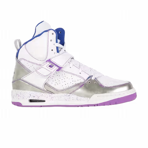 Air Jordan Flight 45 High GS 'White Wicked Purple'
