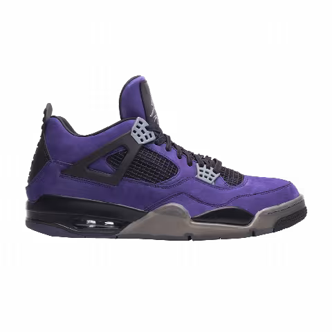 Travis Scott x Air Jordan 4 Retro 'Purple Suede - Black Midsole'
