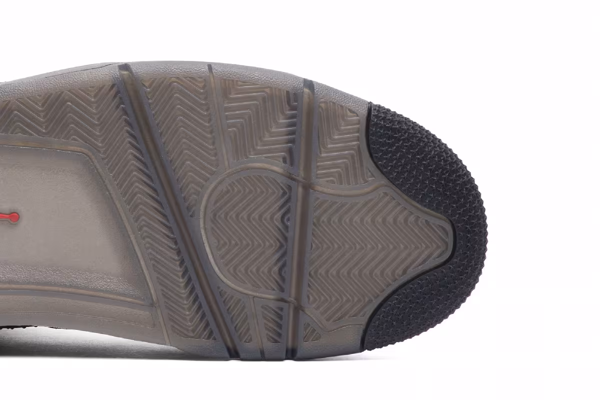 Travis Scott x Air Jordan 4 Purple Suede, view 6