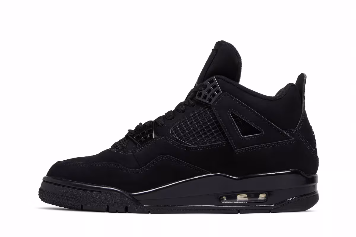 Air Jordan 4 Black Cat, view 4