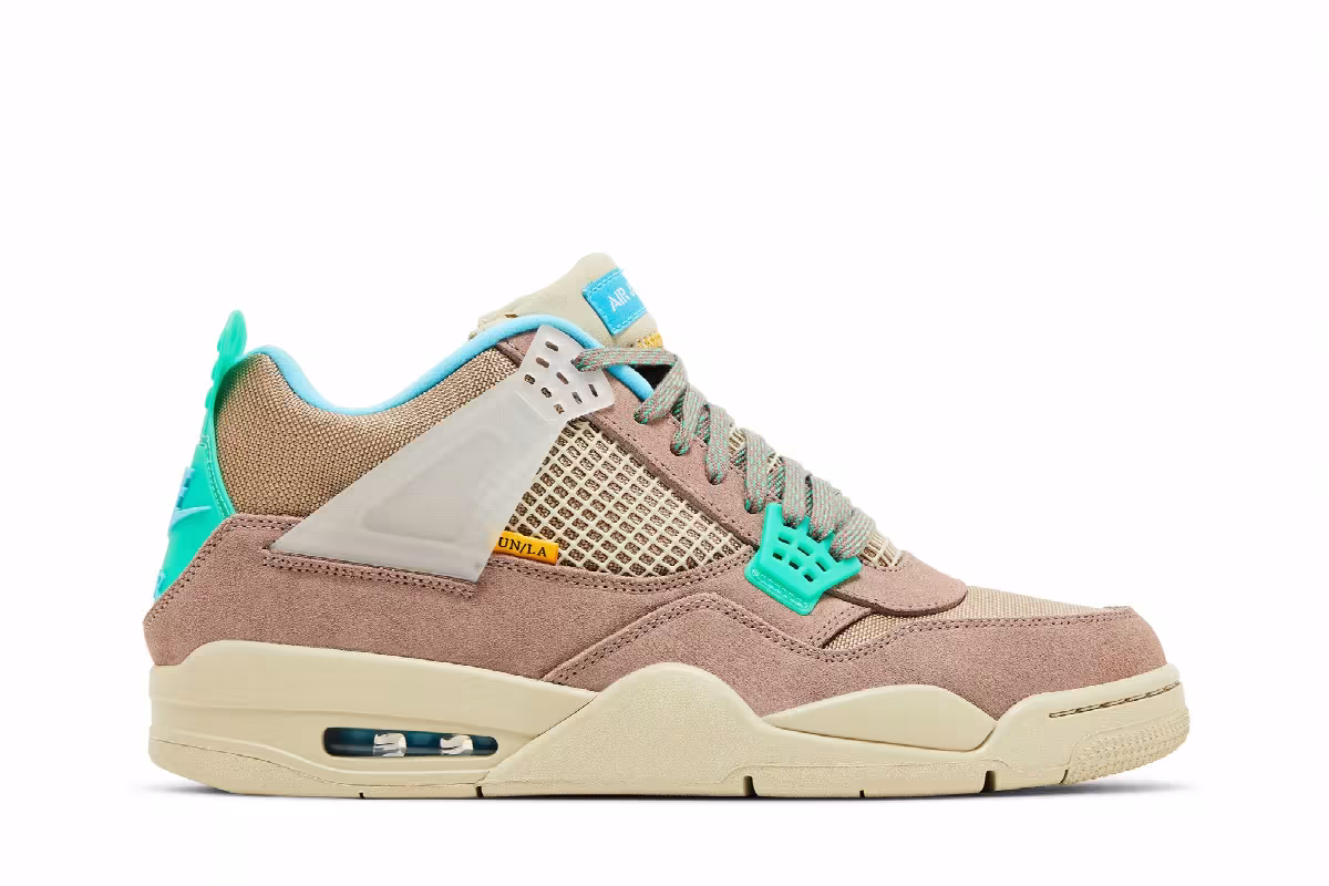Union LA x Air Jordan 4 Taupe Haze, view 2