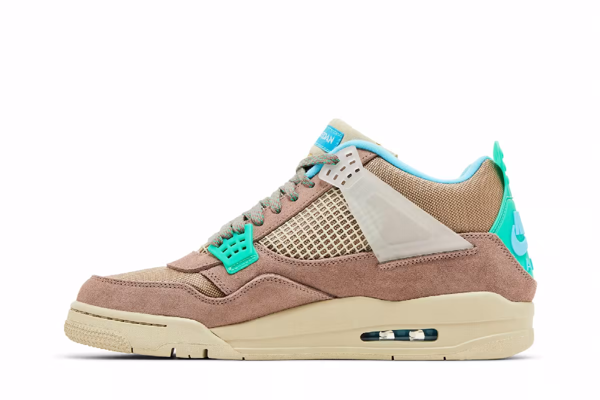 Union LA x Air Jordan 4 Taupe Haze, view 4