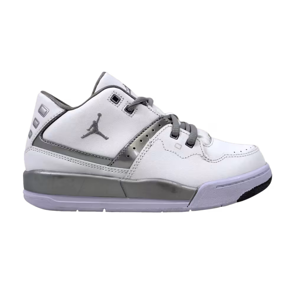 Air Jordan Flight 23 BP White Metallic Silver