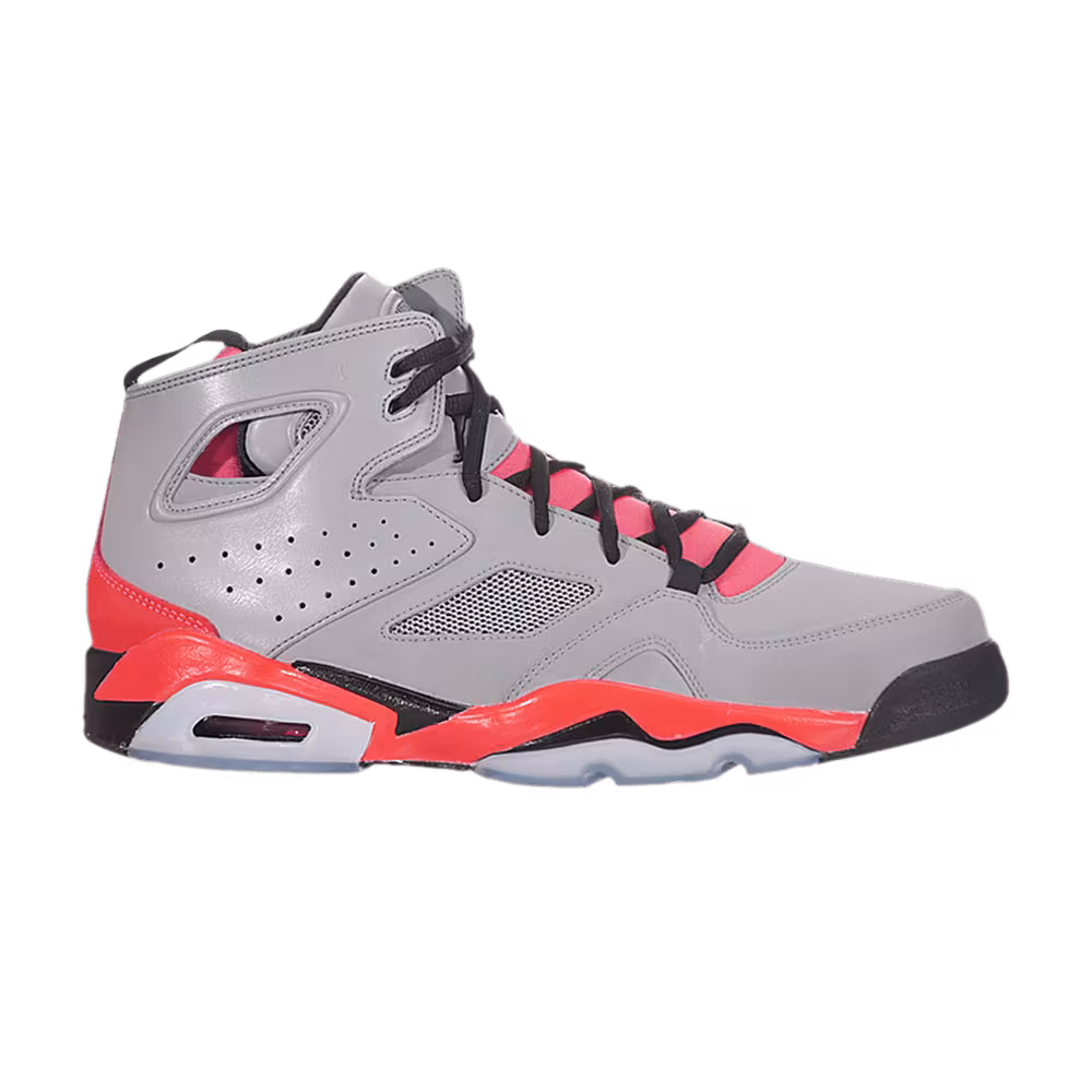 Air Jordan Flight Club 91 Metallic Silver Crimson