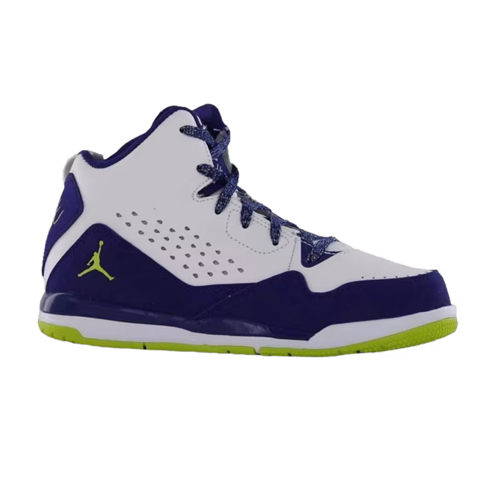 Air Jordan SC-3 PS White Navy