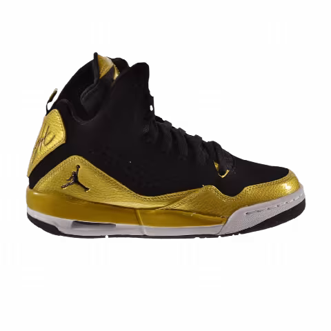 Air Jordan SC-3 GS 'Black Metallic Gold'
