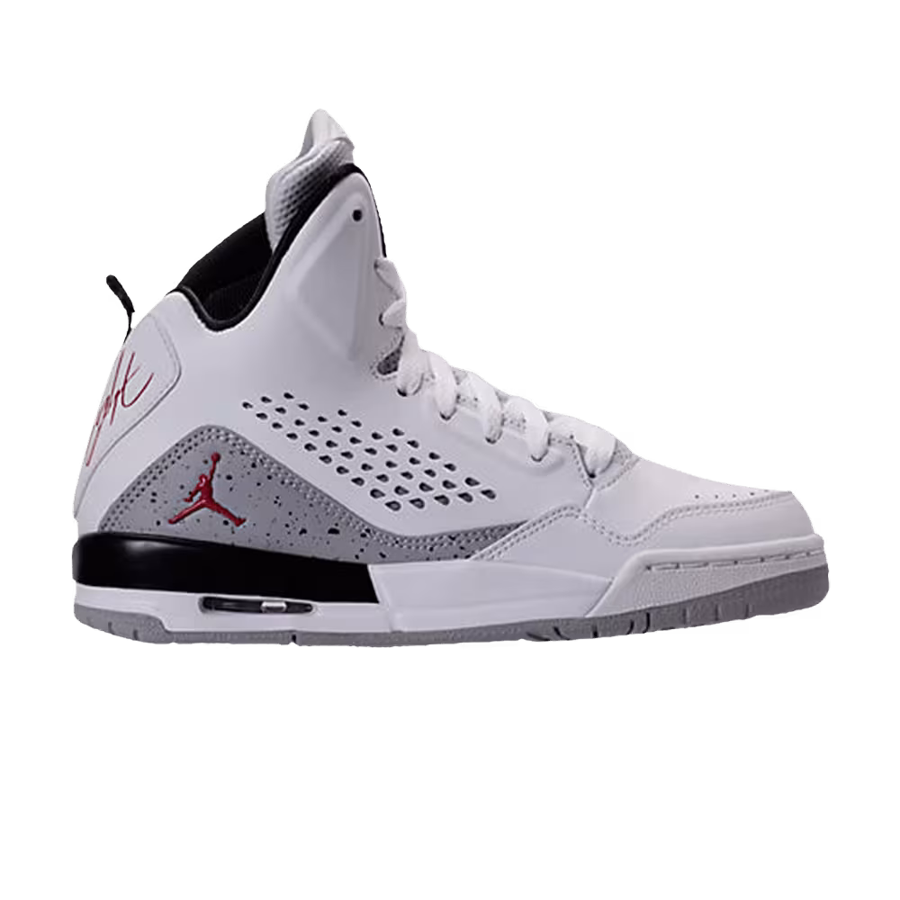 Air Jordan SC-3 BG White Cement