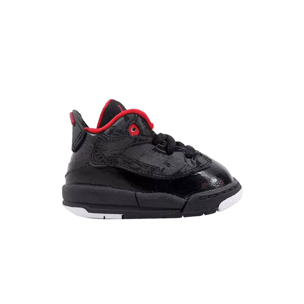 Air Jordan Dub Zero TD Black Varsity Red