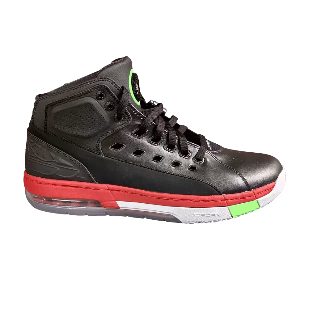 Air Jordan Ol' School School Black Gym Red Green Pulse