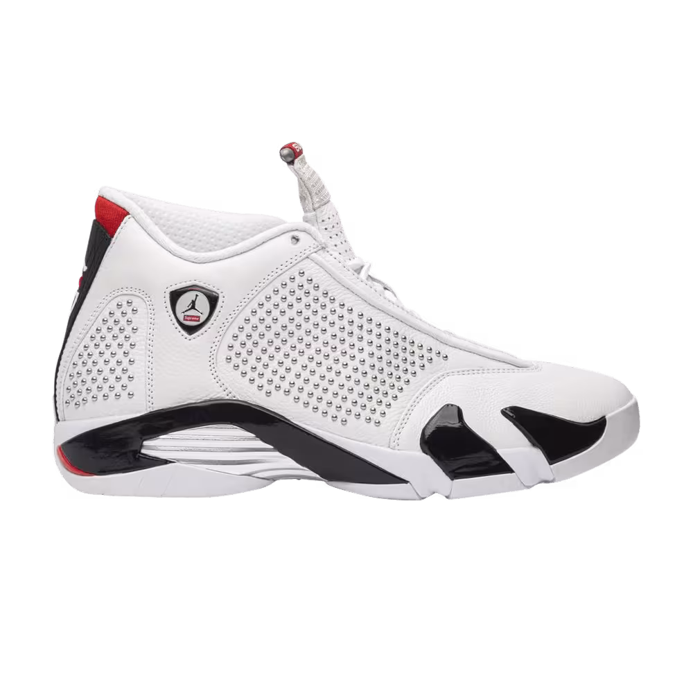 Supreme x Air Jordan 14 White