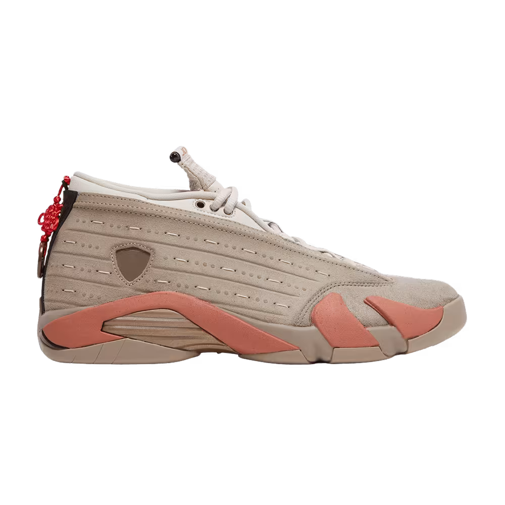 CLOT x Air Jordan 14 Low Terracotta