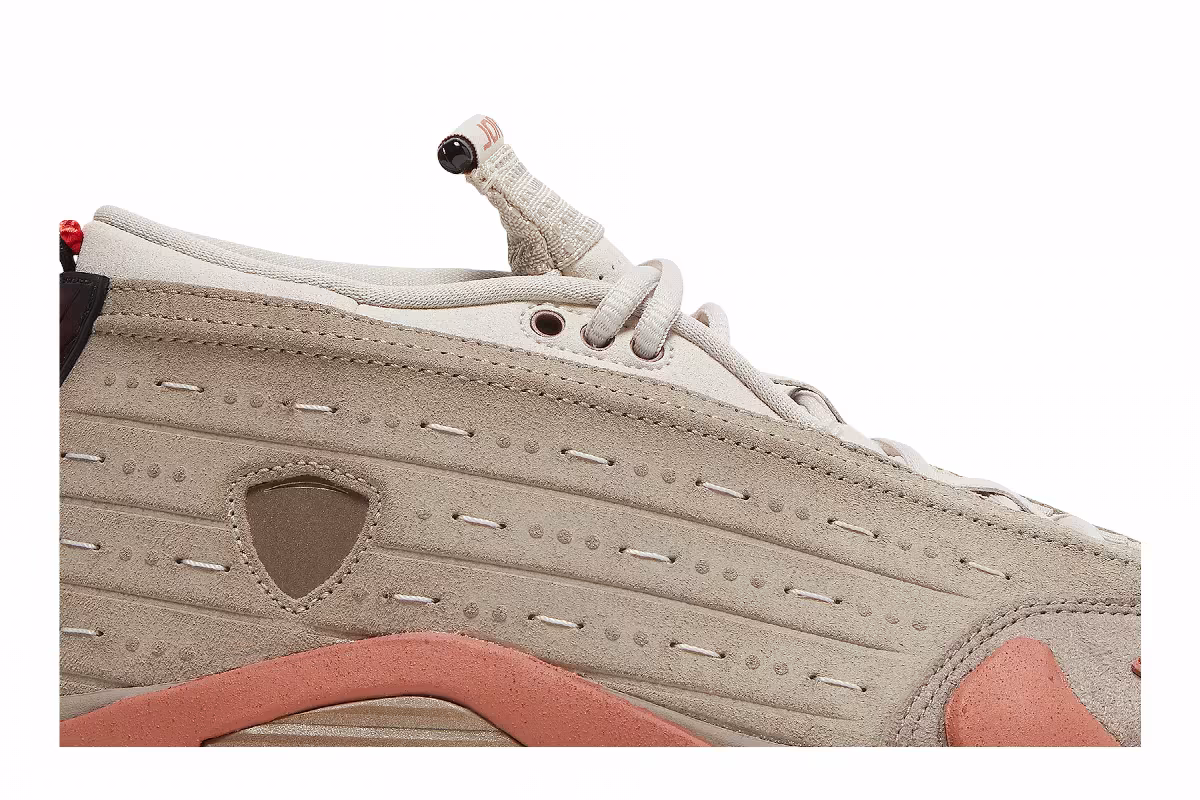 CLOT x Air Jordan 14 Low Terracotta, view 3