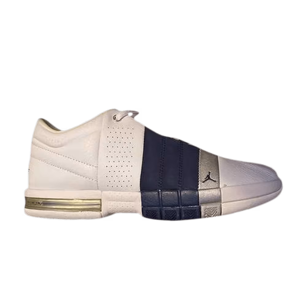 Air Jordan Team Elite Low White Midnight Navy