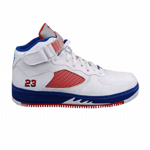 Air Jordan Force 5 GS 'White Varsity Red'