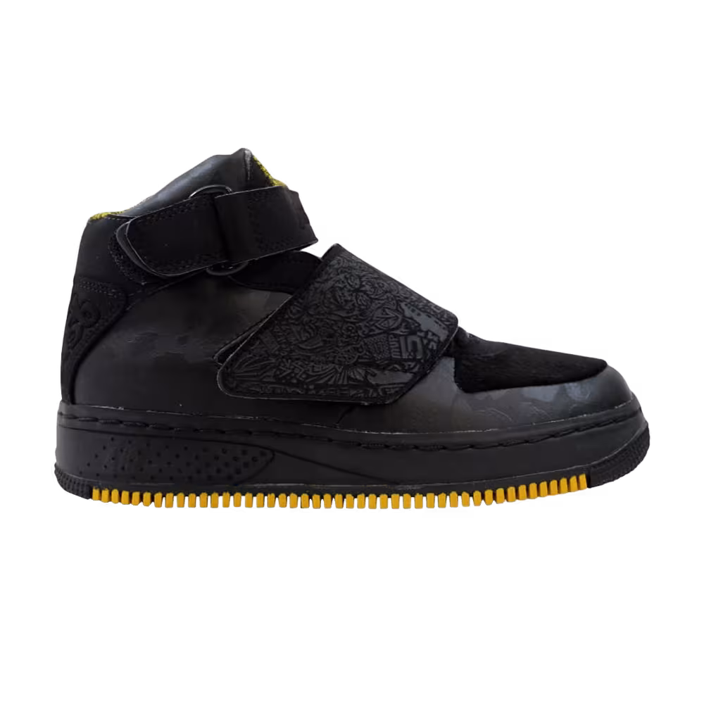 Air Jordan Force 20 GS Black Yellow Ochre