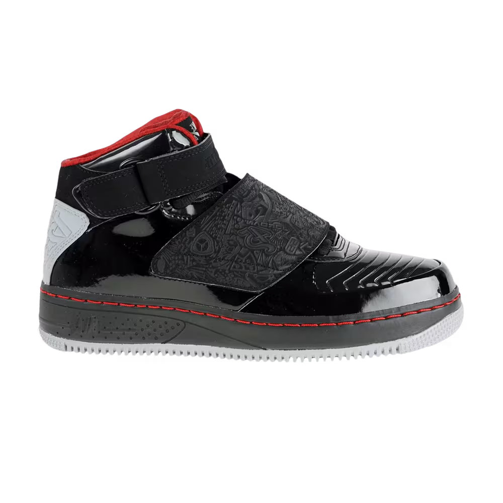 Air Jordan Force 20 GS Black Varsity Red