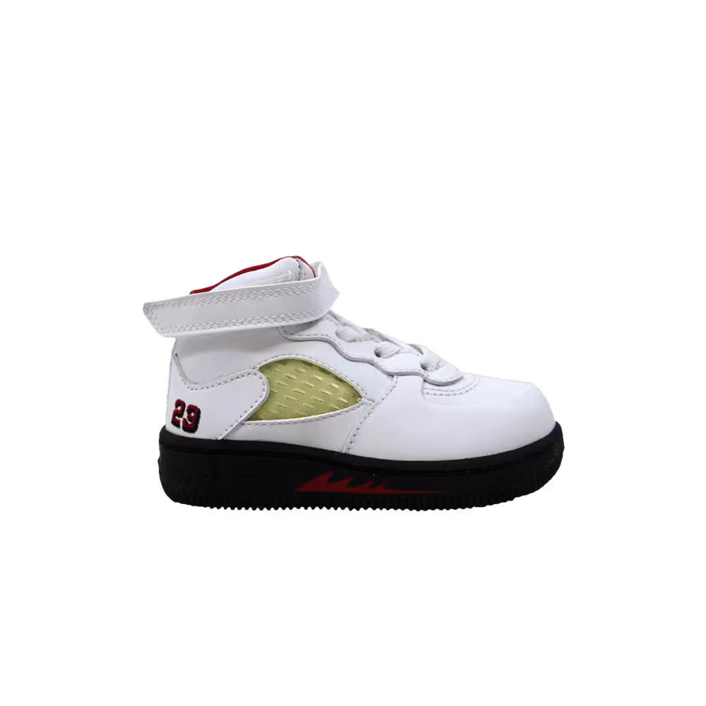 Air Jordan Force 5 TD White Varsity Red