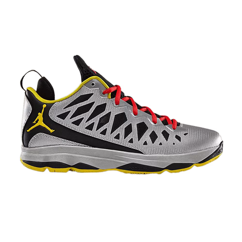 Air Jordan CP3.VI Metallic Silver Tour Yellow