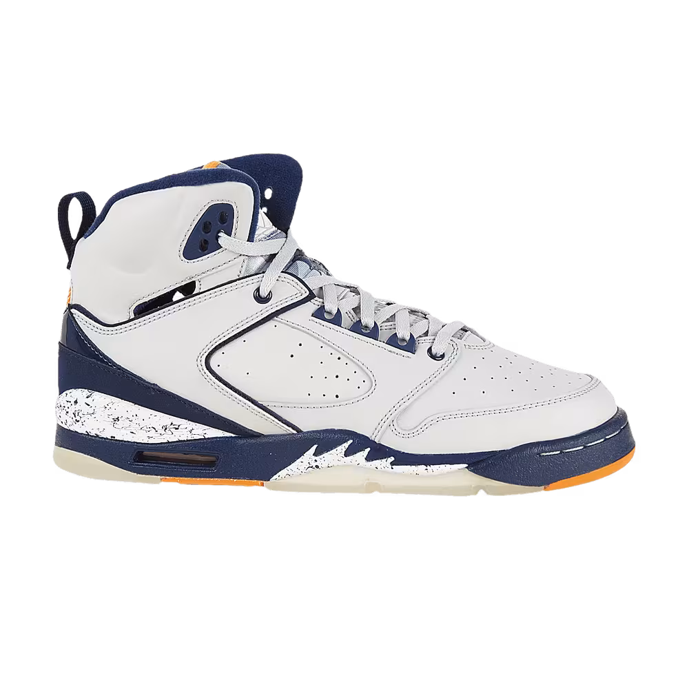Air Jordan Sixty Plus GS Neutral Grey Navy