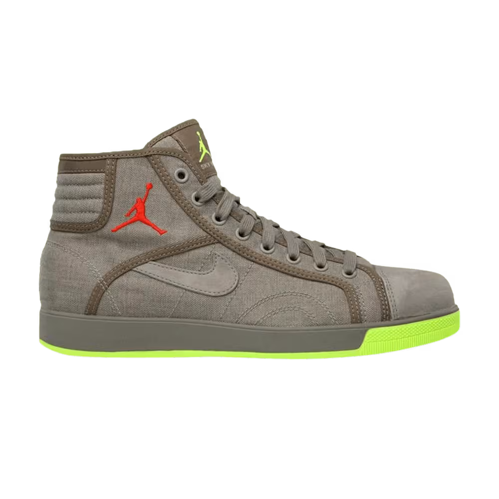 Air Jordan Sky High Canvas Grit Volt