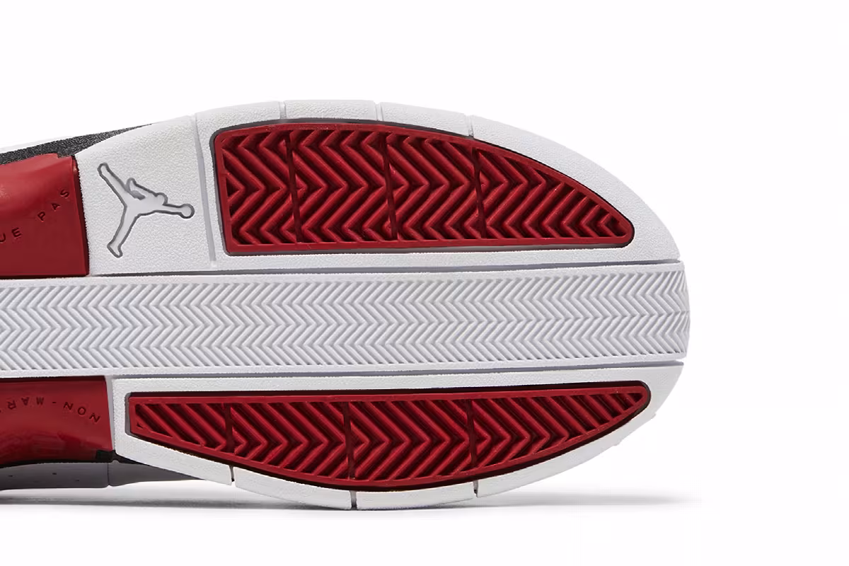 Air Jordan TE 2 Low BG White Gym Red, view 6