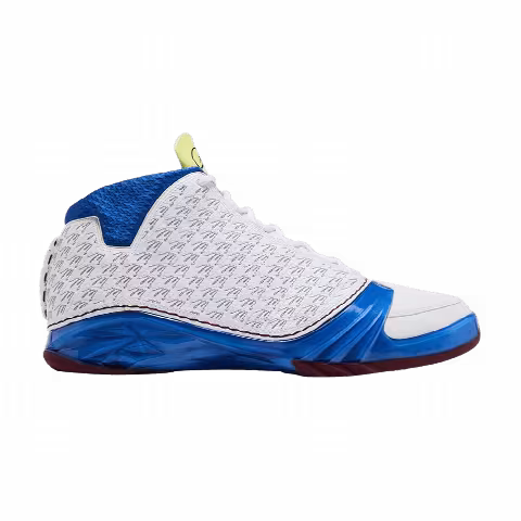 Air Jordan 23 'White Blue Maroon' Sample