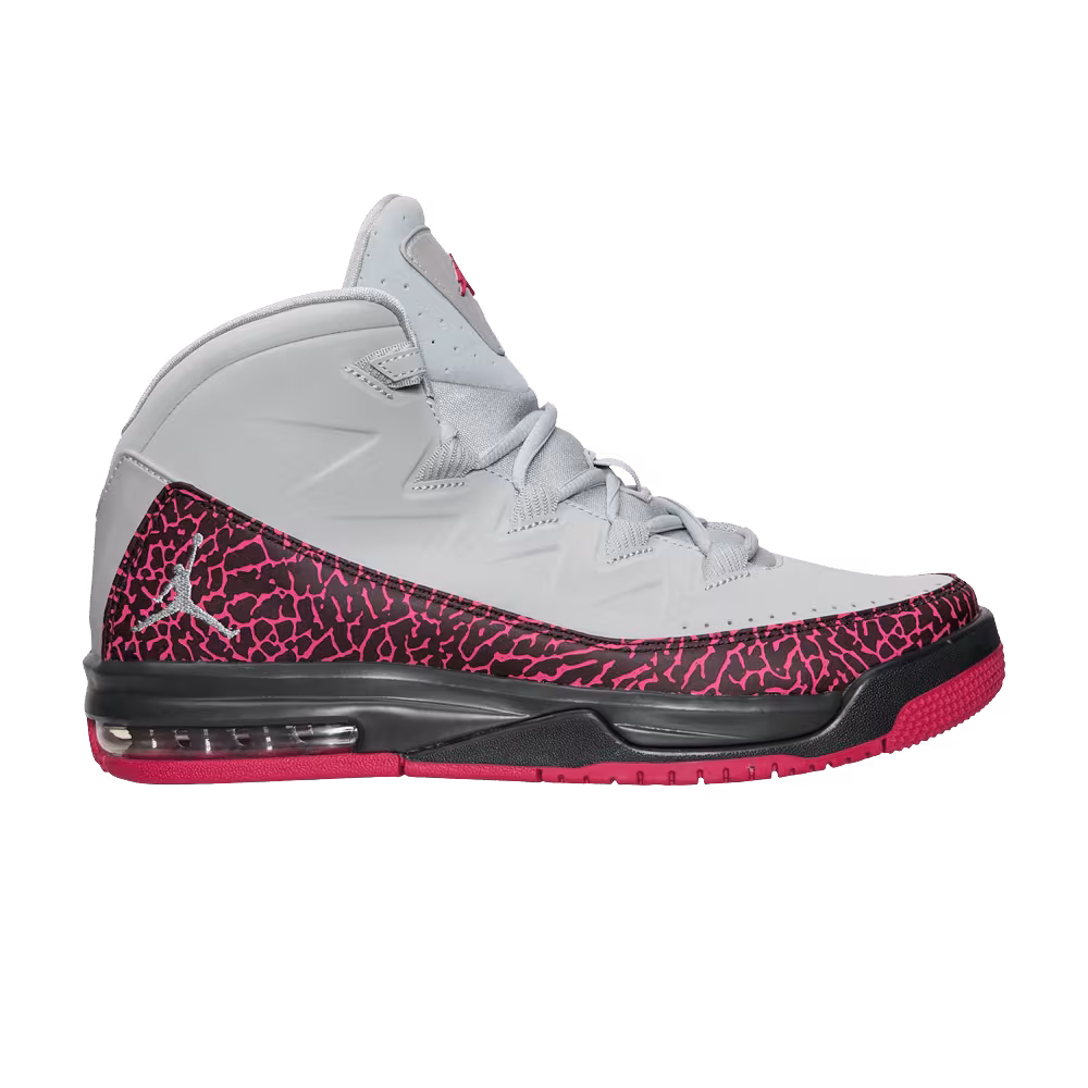 Air Jordan Air Deluxe GG Wolf Grey Vivid Pink