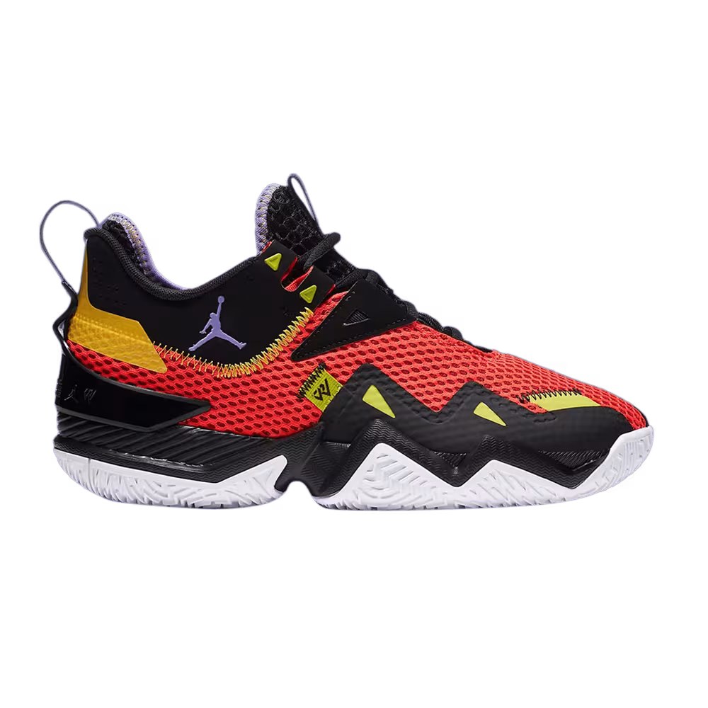 Air Jordan Westbrook One Take Bright Crimson Amarillo
