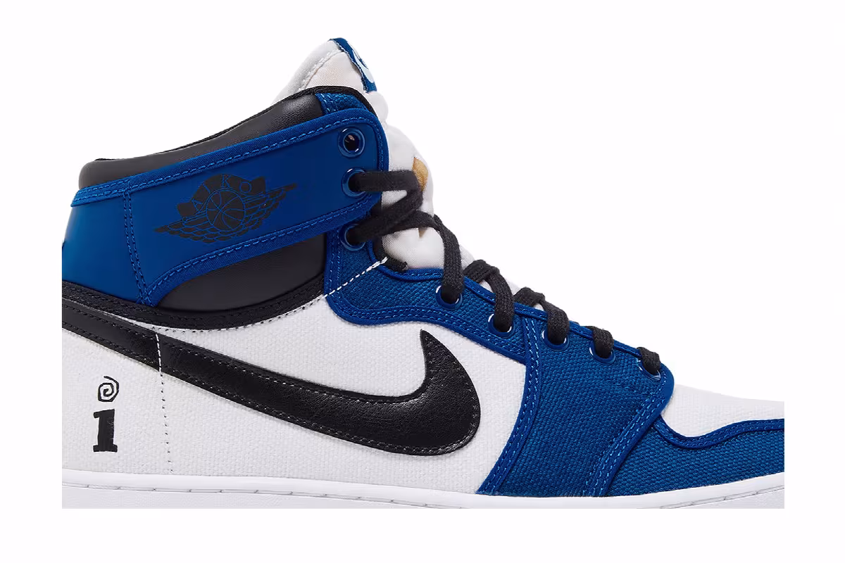 Interscope Records x Air Jordan 1 KO Storm Blue, view 3