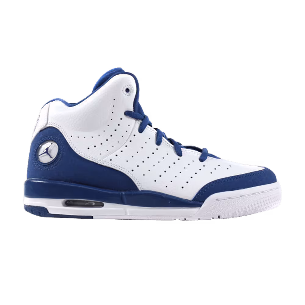 Air Jordan Flight Tradition GS White French Blue