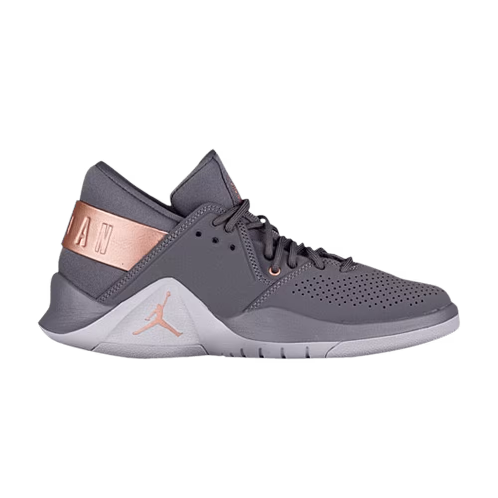 Air Jordan Flight Fresh GG Grey Metallic Red Bronze