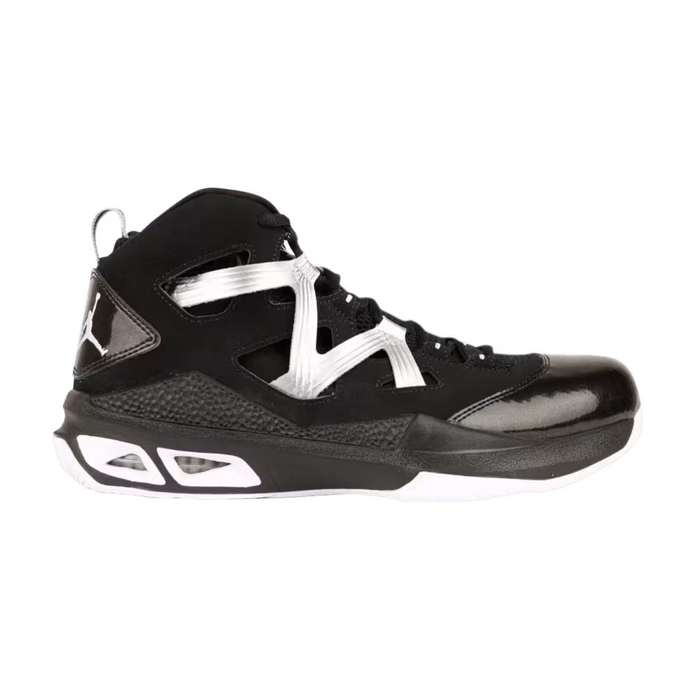 Air Jordan Melo M9 Black Metallic Silver