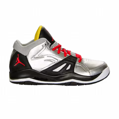 Air Jordan Ace 23 GS 'Silver Black Red'