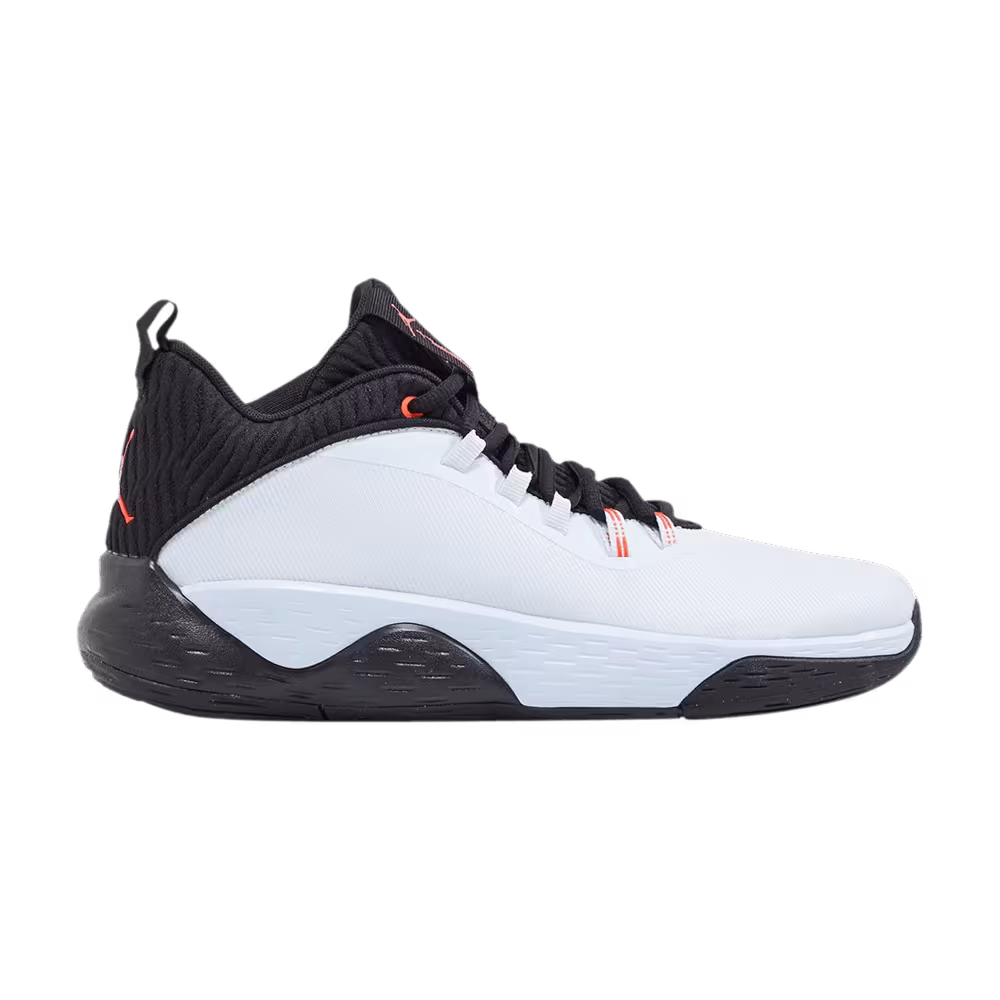 Air Jordan Super.Fly MVP Low Half Blue Bright Crimson