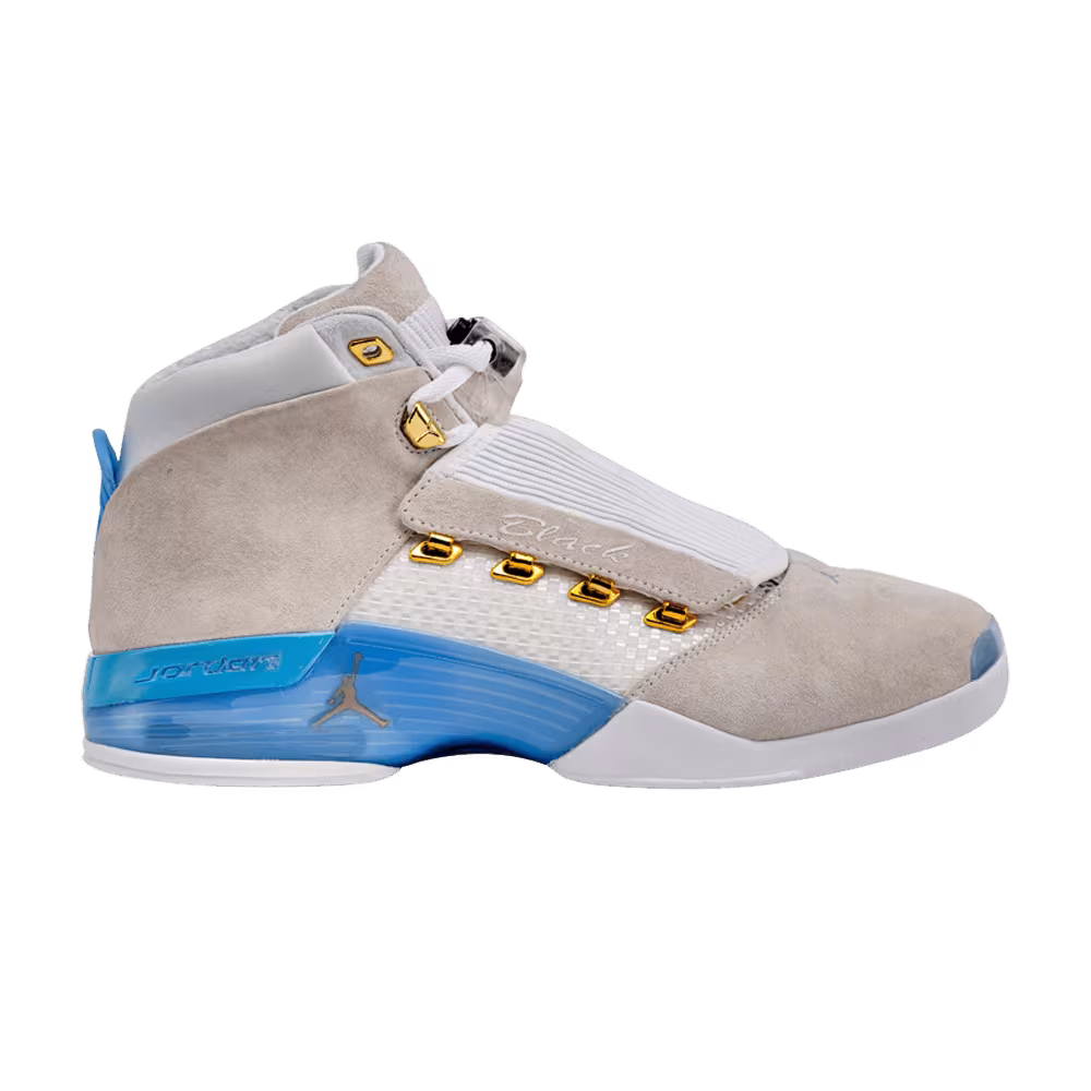 OVO x Air Jordan 17 White Valor Blue