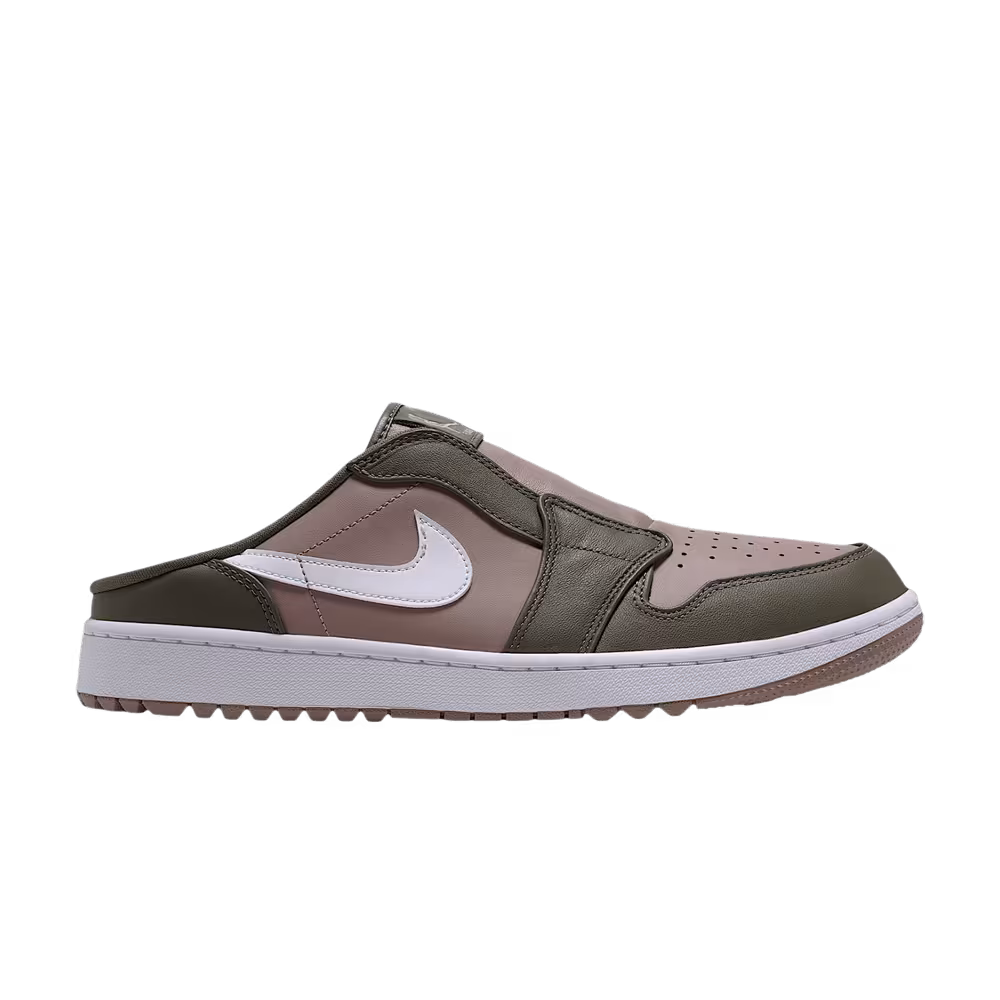 Air Jordan Mule Golf Medium Olive Khaki White