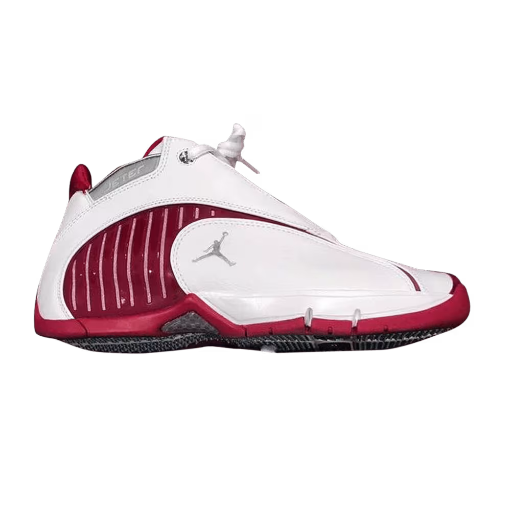 Air Jordan Jumpman Jeter Official White Deep Red