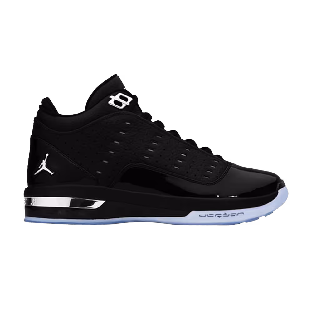 Air Jordan One6One7 Black Metallic Silver