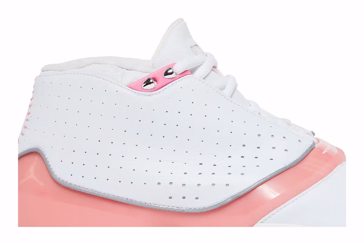 Air Jordan Jumpman Jet White Real Pink, view 3