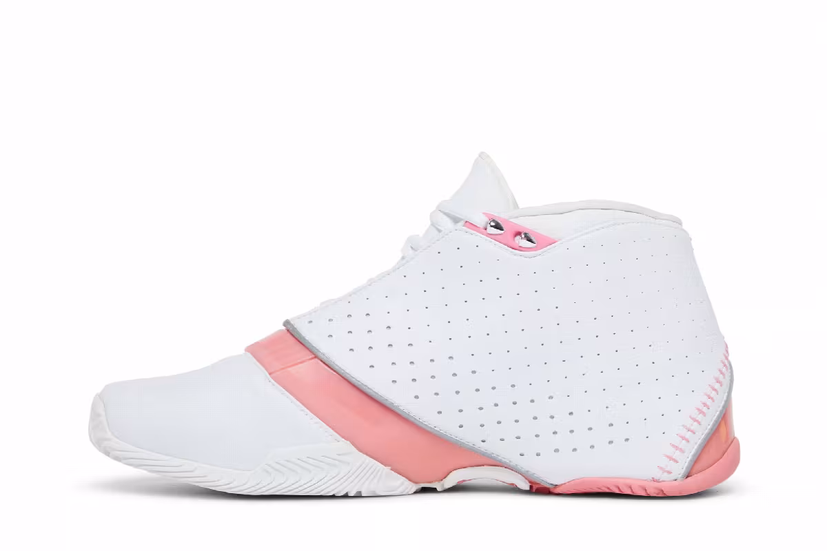 Air Jordan Jumpman Jet White Real Pink, view 4