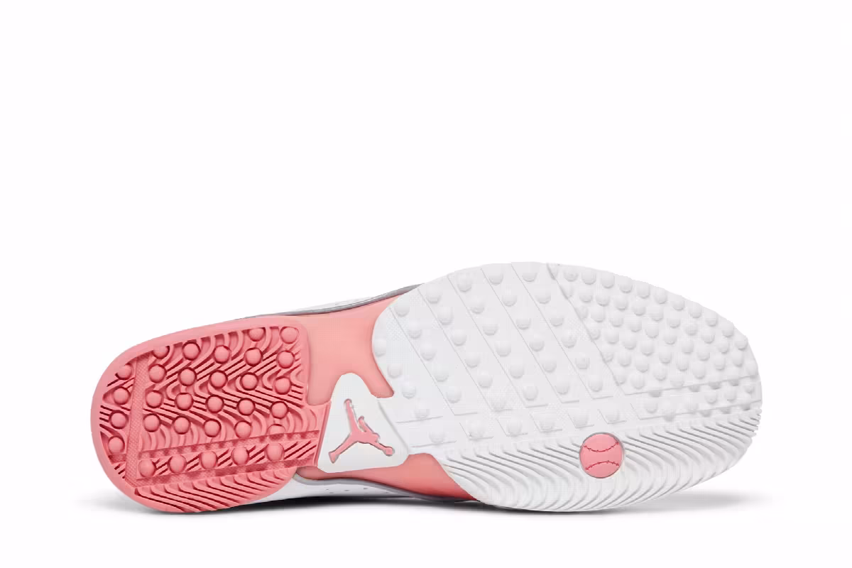 Air Jordan Jumpman Jet White Real Pink, view 5